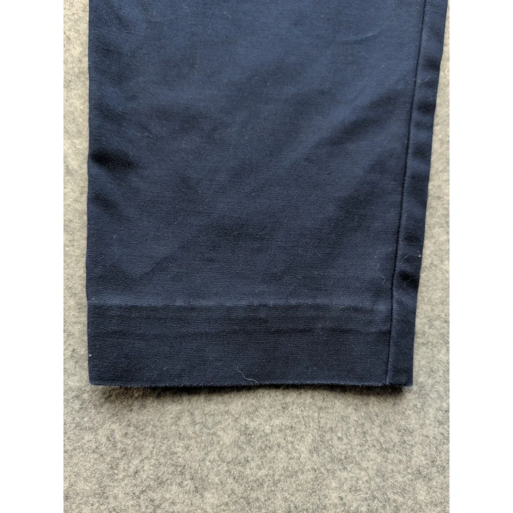 Michael Kors Women's Navy Blue Ankle Chino Trousers Pants Size 12
